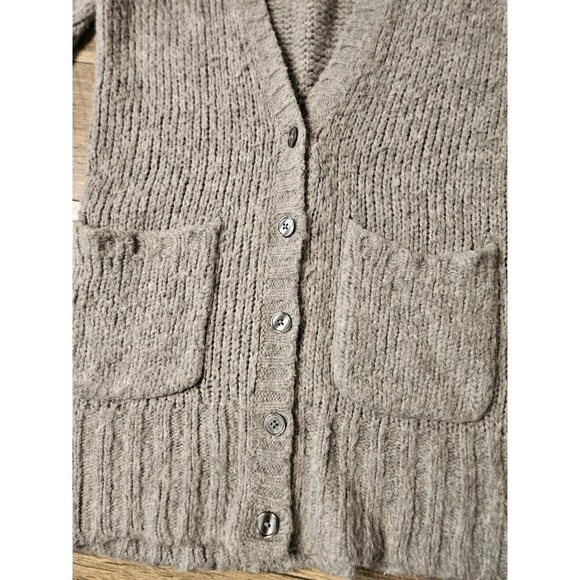 Aerie Wool & Laine Button Up Cardigan M - Picture 2 of 7